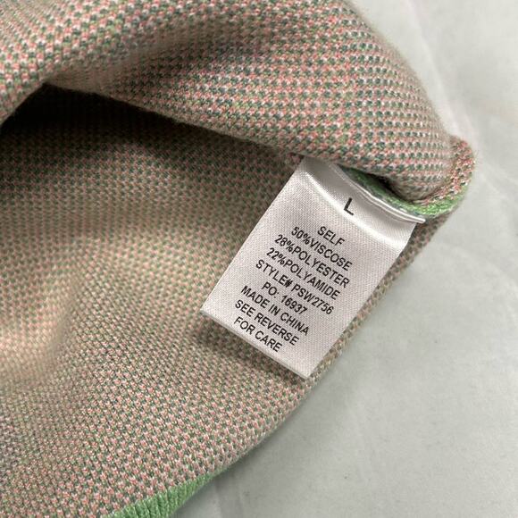 Polagram Boutique Brand Smiley Face Oversized Sweater Women’s Size Large - Picture 9 of 10